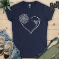 Let It Be Women's T-Shirt - Bird Graphic Tee - Gift for Bird Lovers