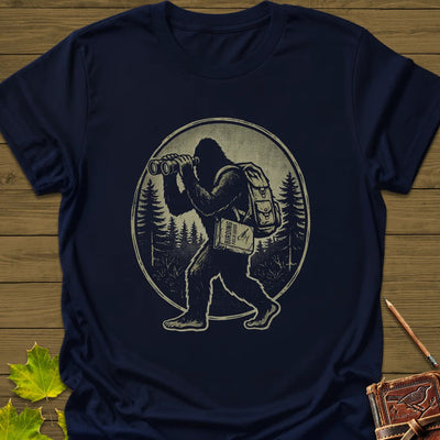 Bigfoot Birder T-Shirt - Bird Graphic Tee - Gift for Bird Lovers - Unisex