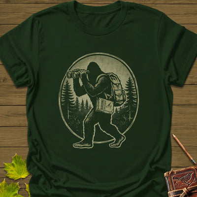 Bigfoot Birder T-Shirt - Bird Graphic Tee - Gift for Bird Lovers - Unisex