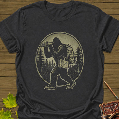 Bigfoot Birder T-Shirt - Bird Graphic Tee - Gift for Bird Lovers - Unisex