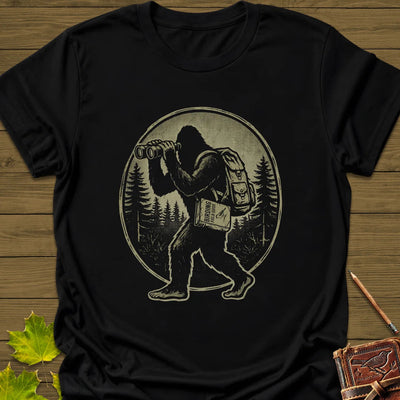 Bigfoot Birder T-Shirt - Bird Graphic Tee - Gift for Bird Lovers - Unisex