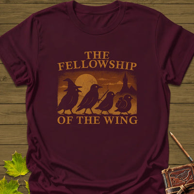 Fellowship Of The Wing T-Shirt - Bird Graphic Tee - Gift for Bird Lovers - Unisex