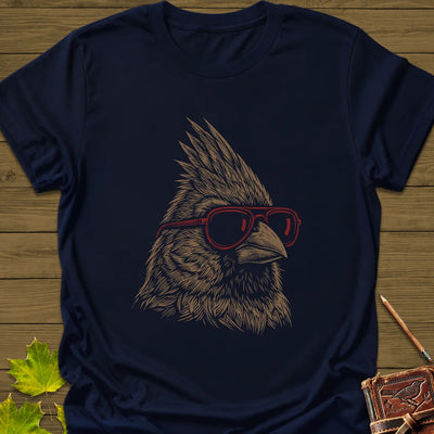 Cool Cardinal T-Shirt - Bird Graphic Tee - Gift for Bird Lovers - Unisex