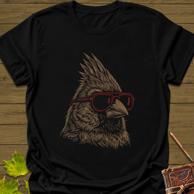 Cool Cardinal T-Shirt - Bird Graphic Tee - Gift for Bird Lovers - Unisex
