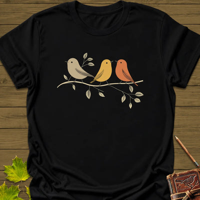Branch Buddies T-Shirt - Bird Graphic Tee - Gift for Bird Lovers - Unisex
