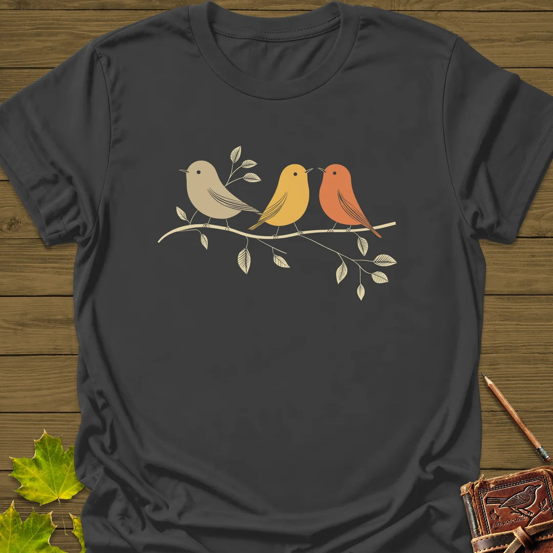 Branch Buddies T-Shirt - Bird Graphic Tee - Gift for Bird Lovers - Unisex