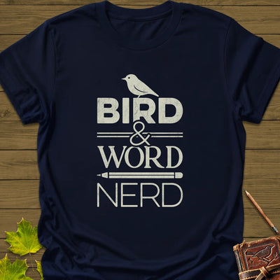 Bird Word Nerd T-Shirt - Graphic Tee - Gift for Bird Lovers - Unisex