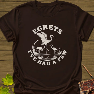 Egret Bird Pun T-Shirt - Graphic Tee - Gift for Bird Lovers - Unisex