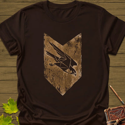 Falcon Crest T-Shirt - Bird Graphic Tee - Gift for Bird Lovers - Unisex