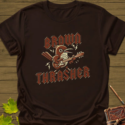 Brown Thrasher T-Shirt - Bird Graphic Tee - Gift for Bird Lovers - Unisex
