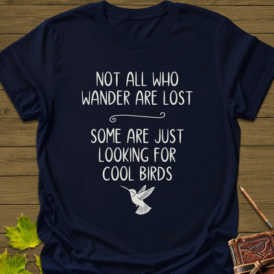 Cool Birds T-Shirt - Bird Graphic Tee - Gift for Bird Lovers - Unisex