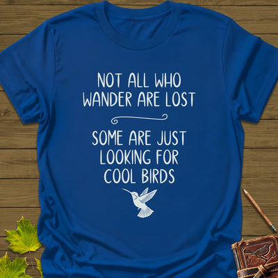 Cool Birds T-Shirt - Bird Graphic Tee - Gift for Bird Lovers - Unisex