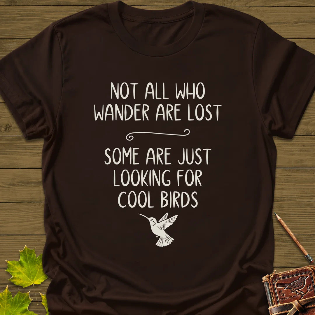 Cool Birds T-Shirt - Bird Graphic Tee - Gift for Bird Lovers - Unisex
