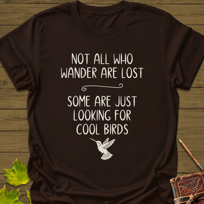 Cool Birds T-Shirt - Bird Graphic Tee - Gift for Bird Lovers - Unisex