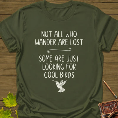 Cool Birds T-Shirt - Bird Graphic Tee - Gift for Bird Lovers - Unisex