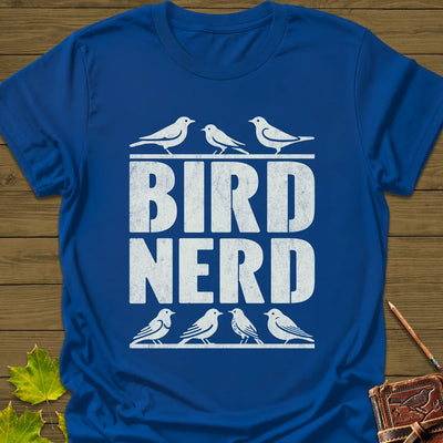 Bird Nerd T-Shirt - Graphic Tee - Gift for Bird Lovers - Unisex