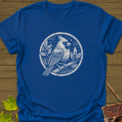 Celestial Cardinal T-Shirt - Bird Graphic Tee - Gift for Bird Lovers - Unisex