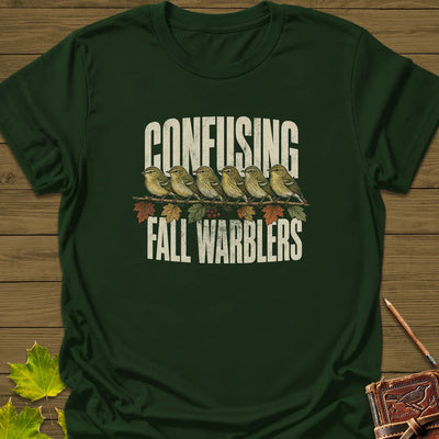 Confusing Fall Warblers T-Shirt - Bird Graphic Tee - Gift for Bird Lovers - Unisex