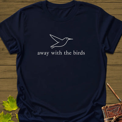 Flight Escape T-Shirt - Bird Graphic Tee - Gift for Bird Lovers - Unisex