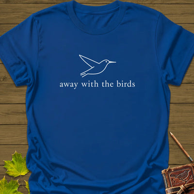 Flight Escape T-Shirt - Bird Graphic Tee - Gift for Bird Lovers - Unisex