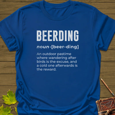 Beerding Definition T-Shirt - Bird Graphic Tee - Gift for Bird Lovers - Unisex