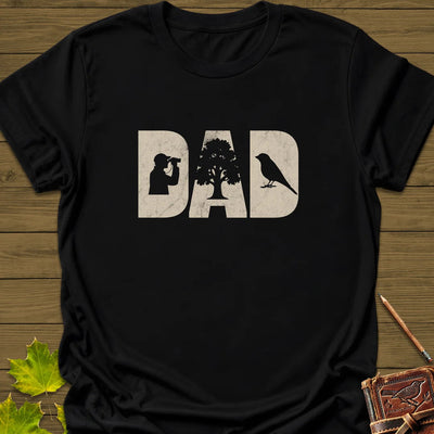 DAD Birder T-Shirt - Bird Graphic Tee - Gift for Bird Lovers - Unisex