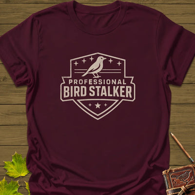 Bird Stalker T-Shirt - Graphic Tee - Gift for Bird Lovers - Unisex