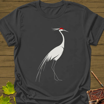 Elegant Lines T-Shirt - Bird Graphic Tee - Gift for Bird Lovers - Unisex
