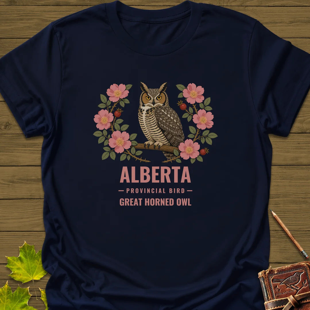 Alberta Provincial Bird T-Shirt - Graphic Tee - Gift for Bird Lovers - Unisex