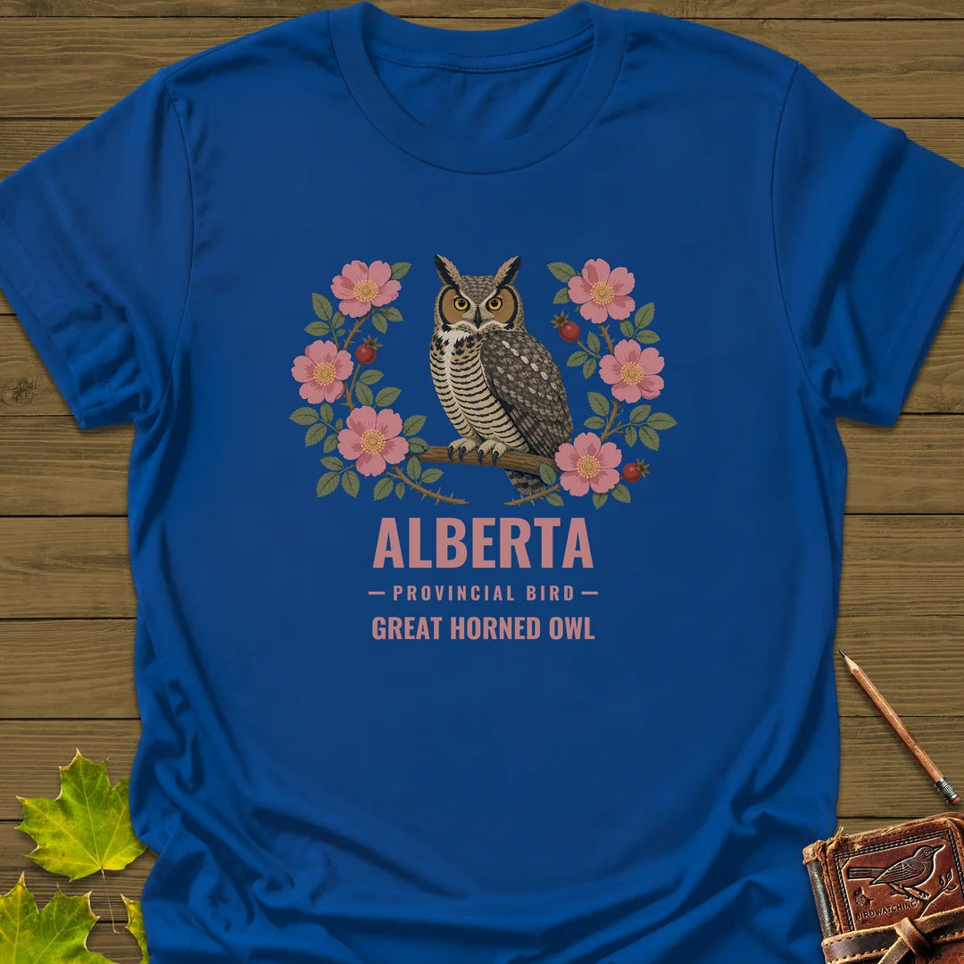 Alberta Provincial Bird T-Shirt - Graphic Tee - Gift for Bird Lovers - Unisex