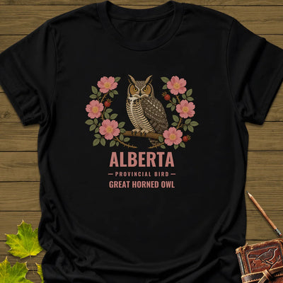 Alberta Provincial Bird T-Shirt - Graphic Tee - Gift for Bird Lovers - Unisex