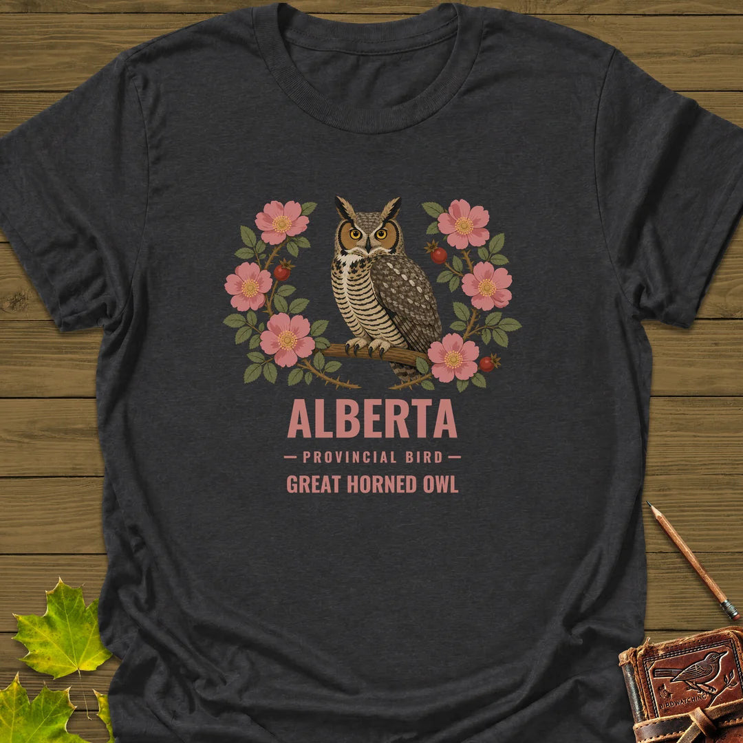 Alberta Provincial Bird T-Shirt - Graphic Tee - Gift for Bird Lovers - Unisex