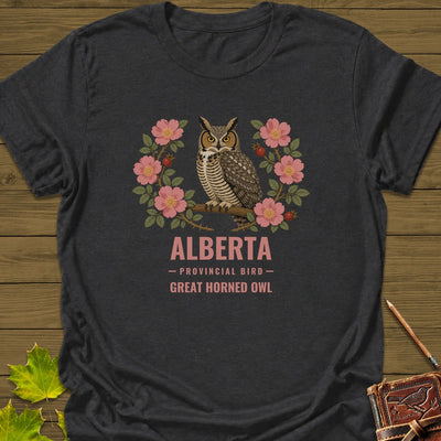 Alberta Provincial Bird T-Shirt - Graphic Tee - Gift for Bird Lovers - Unisex