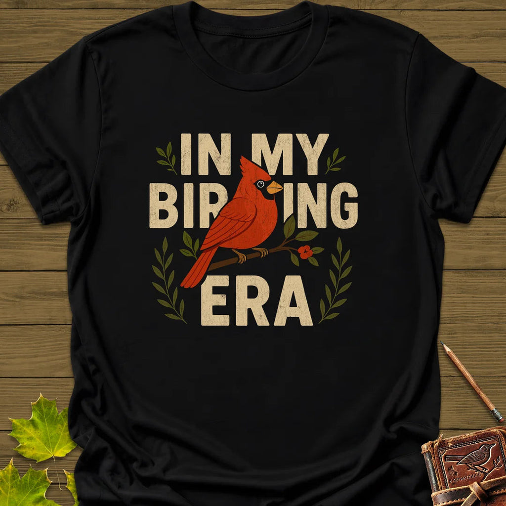 Birding Era T-Shirt - Bird Graphic Tee - Gift for Bird Lovers - Unisex