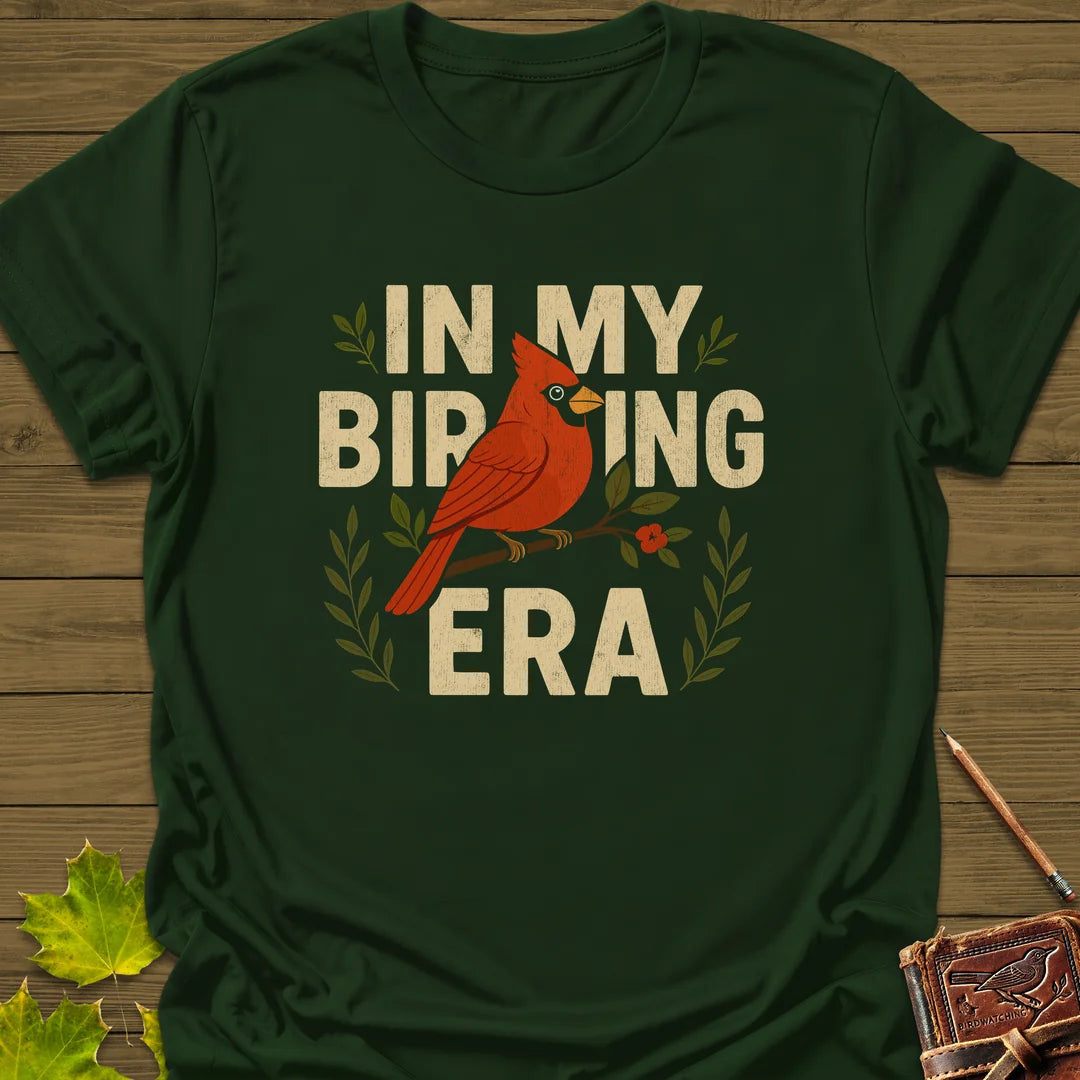 Birding Era T-Shirt - Bird Graphic Tee - Gift for Bird Lovers - Unisex