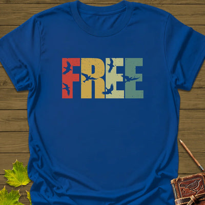 Fly Free T-Shirt - Bird Graphic Tee - Gift for Bird Lovers - Unisex