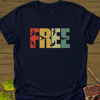 Fly Free T-Shirt - Bird Graphic Tee - Gift for Bird Lovers - Unisex