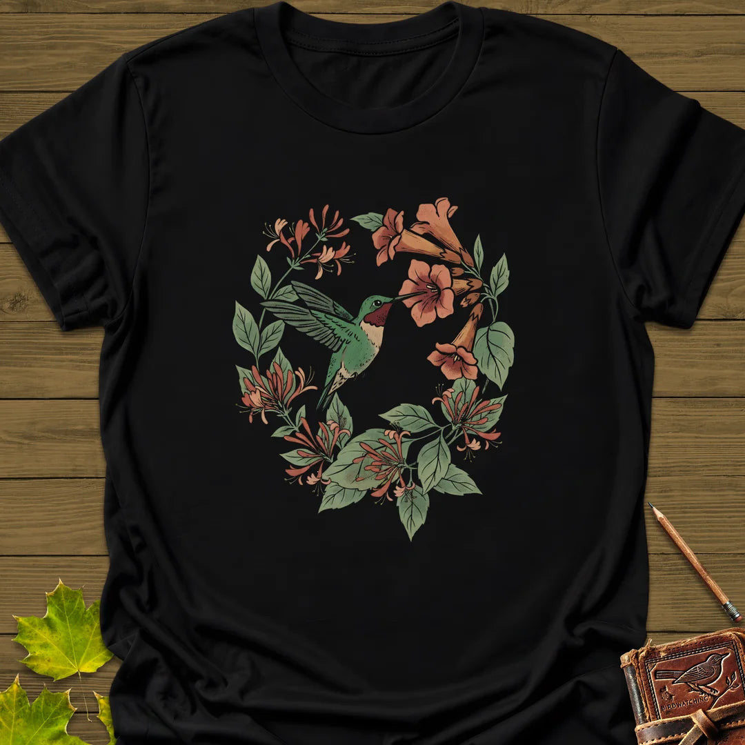 Bloom Chaser T-Shirt - Bird Graphic Tee - Gift for Bird Lovers - Unisex