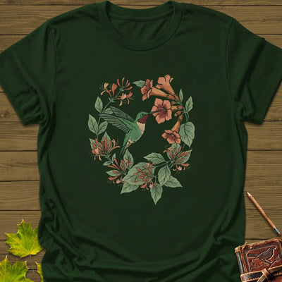 Bloom Chaser T-Shirt - Bird Graphic Tee - Gift for Bird Lovers - Unisex