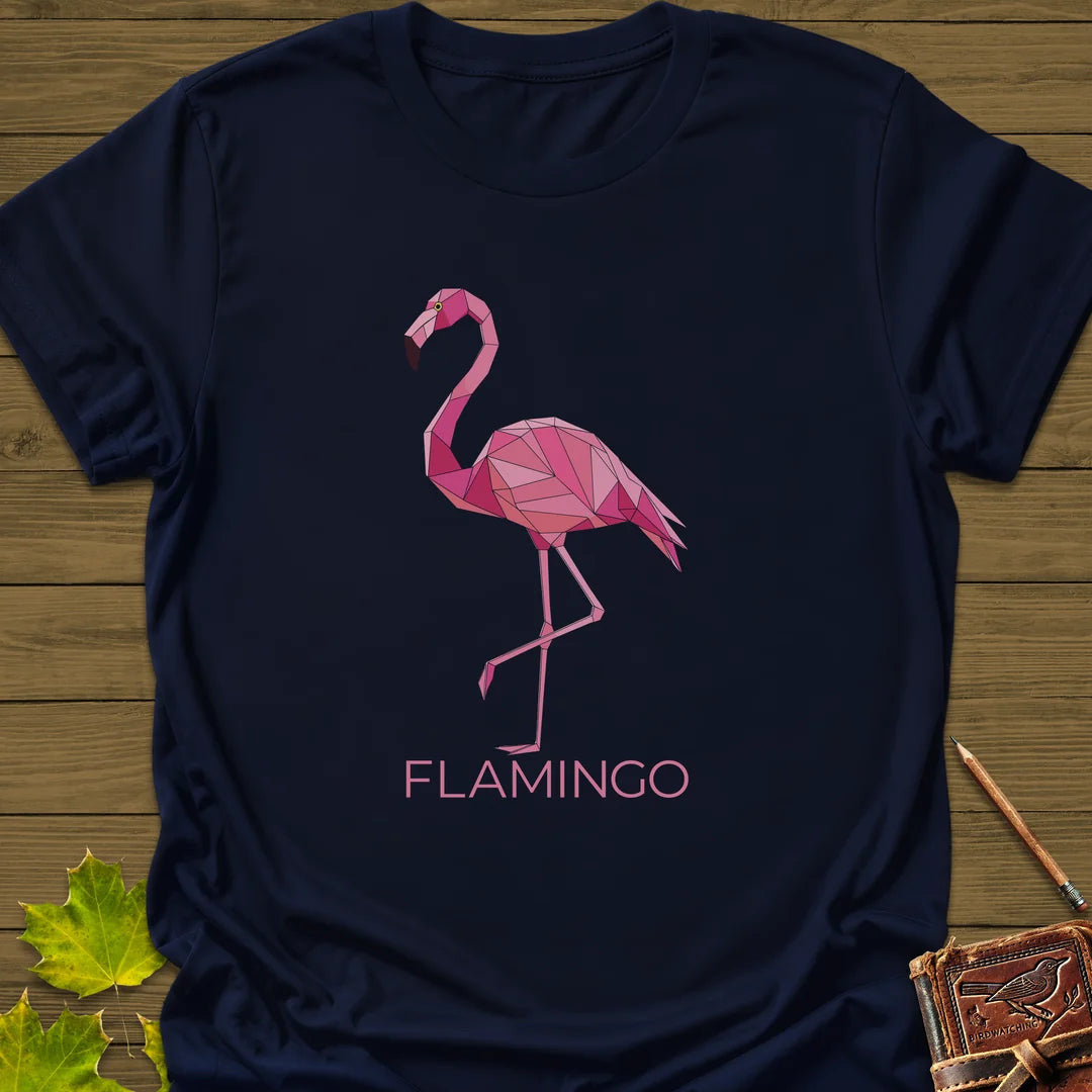 Flamingo Flair T-Shirt - Bird Graphic Tee - Gift for Bird Lovers - Unisex