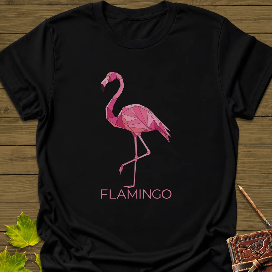 Flamingo Flair T-Shirt - Bird Graphic Tee - Gift for Bird Lovers - Unisex