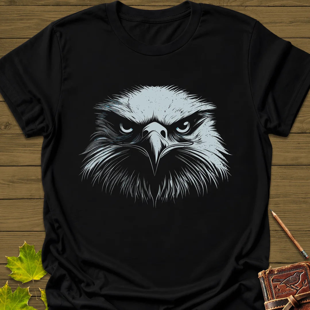 Fierce Focus Eagle T-Shirt - Bird Graphic Tee - Gift for Bird Lovers - Unisex
