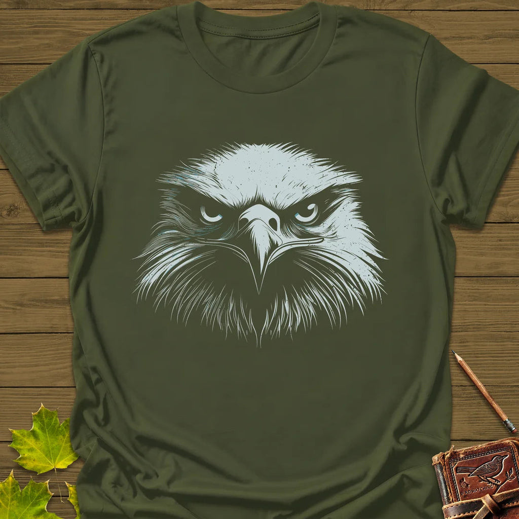 Fierce Focus Eagle T-Shirt - Bird Graphic Tee - Gift for Bird Lovers - Unisex