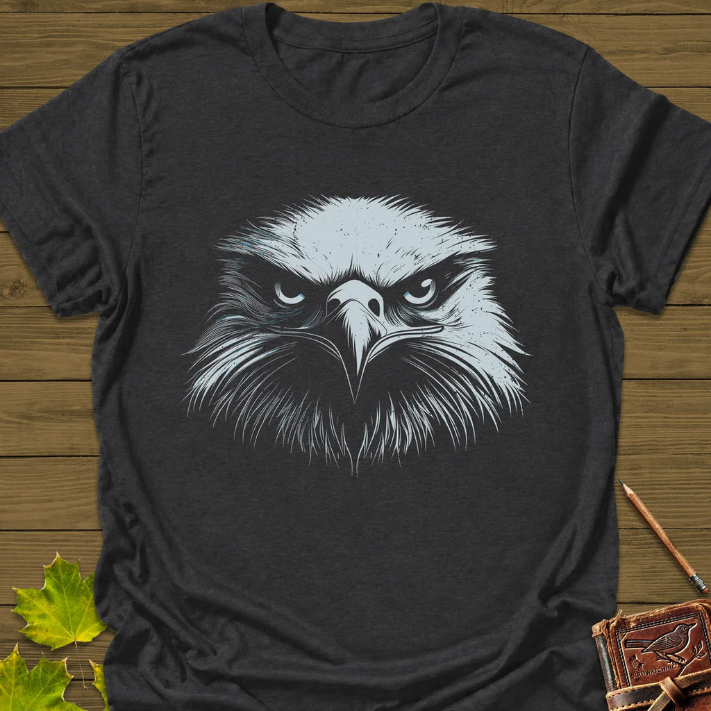 Fierce Focus Eagle T-Shirt - Bird Graphic Tee - Gift for Bird Lovers - Unisex