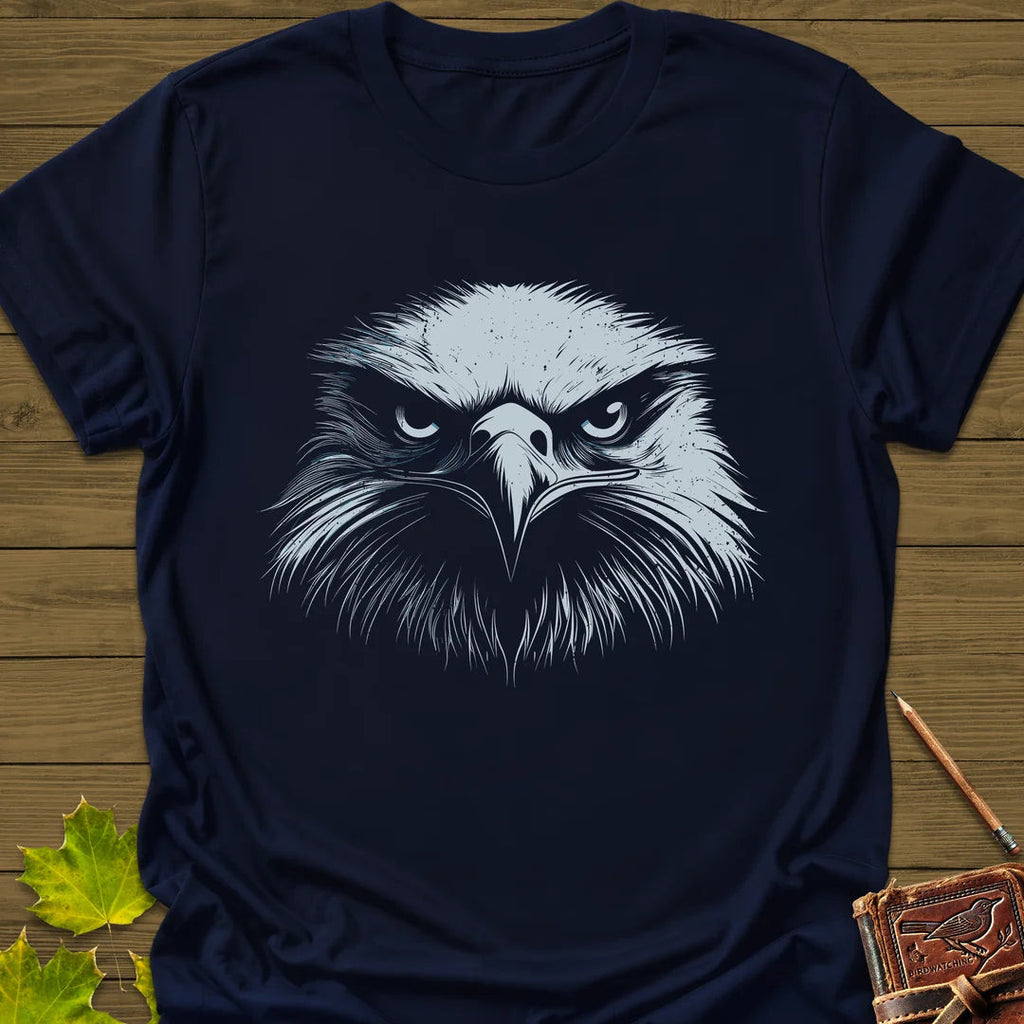 Fierce Focus Eagle T-Shirt - Bird Graphic Tee - Gift for Bird Lovers - Unisex