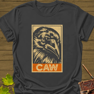 Caw T-Shirt - Bird Graphic Tee - Gift for Bird Lovers - Unisex