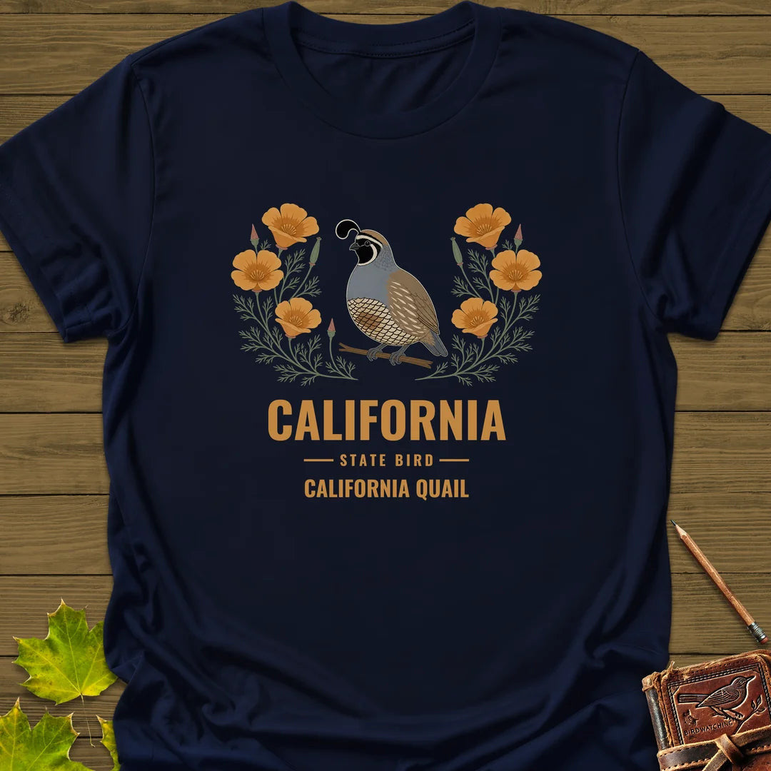 California State Bird T-Shirt - Graphic Tee - Gift for Bird Lovers - Unisex