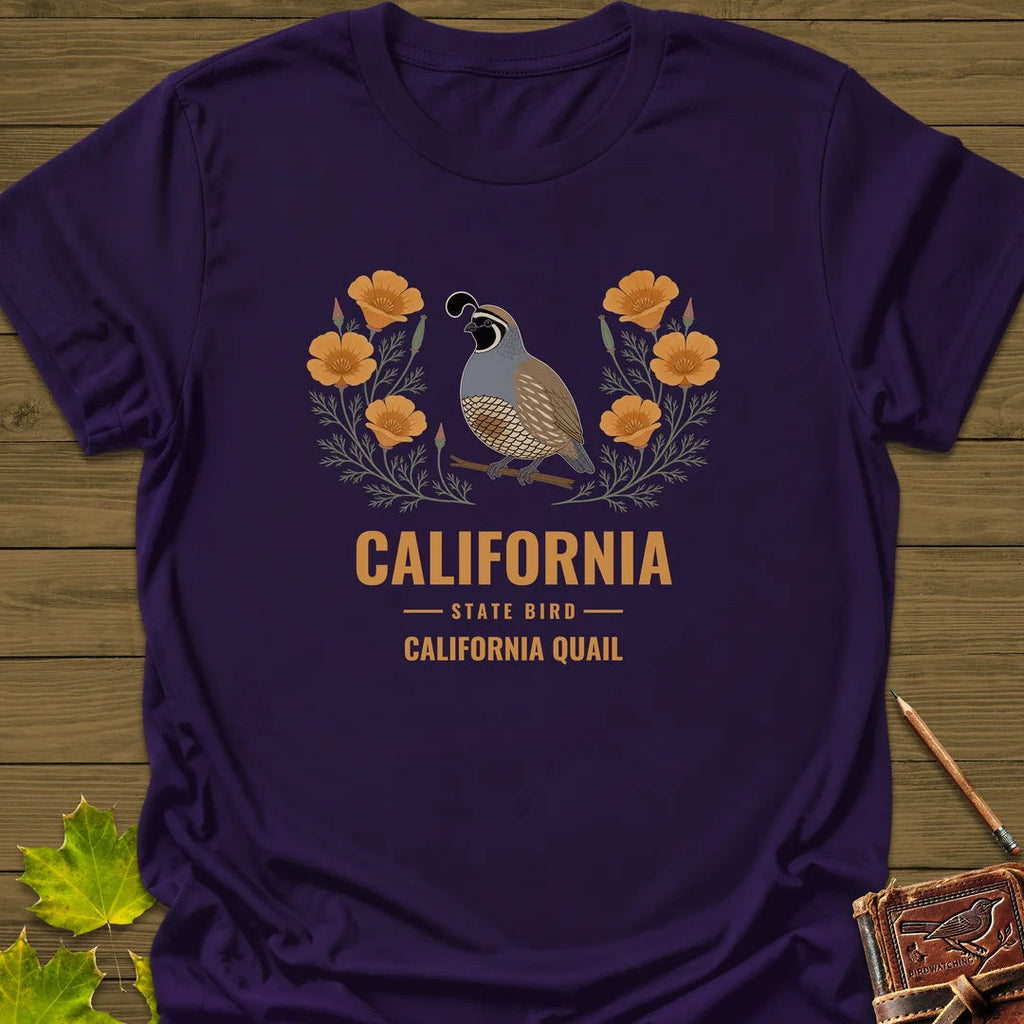 California State Bird T-Shirt - Graphic Tee - Gift for Bird Lovers - Unisex