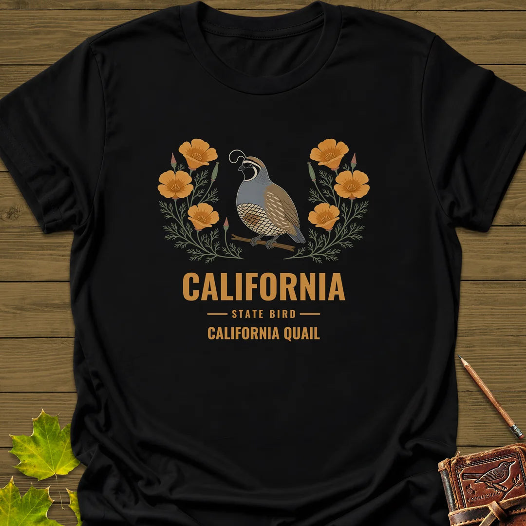 California State Bird T-Shirt - Graphic Tee - Gift for Bird Lovers - Unisex