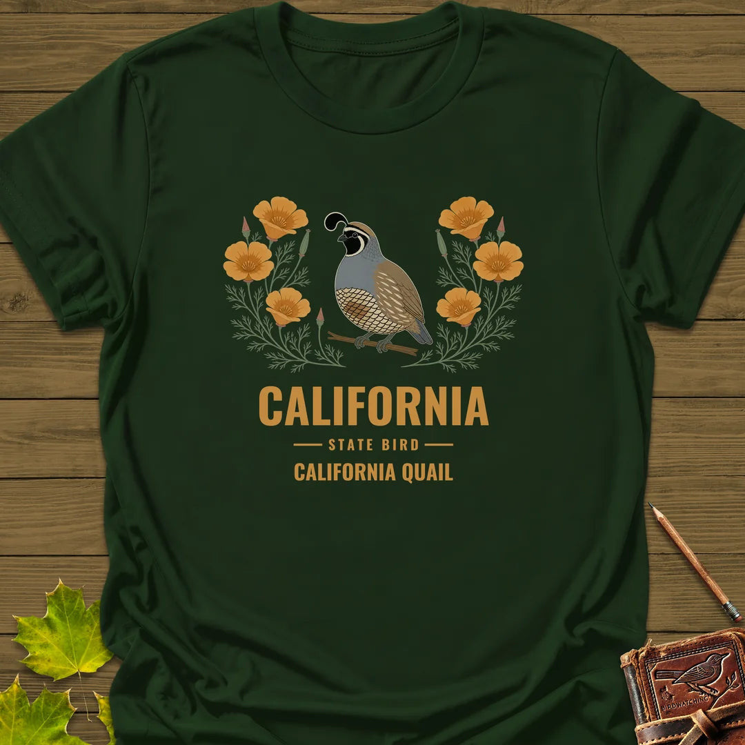 California State Bird T-Shirt - Graphic Tee - Gift for Bird Lovers - Unisex